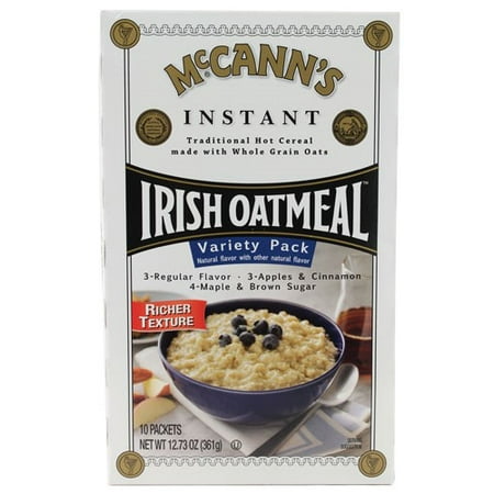 McCanns Instant Irish Oatmeal Variety Pack, 12. 7 oz,