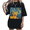 Black, variant on Trippy Space Surprised Alien Cat Art Print Tshirt Black S-5XL Graphic Tees Shirts Tops