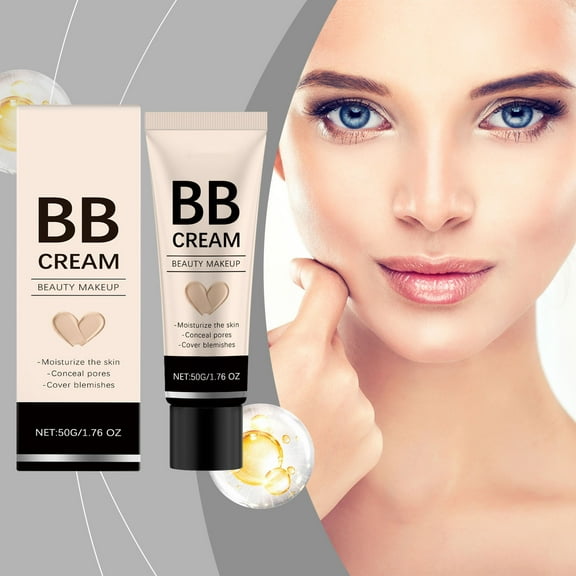 HYLLai High-Coverage BB Cream, SPF30 & Skincare Benefits, Natural Matte Finish, 69g