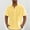 #Yellow, variant on DPTALR George Men's Cotton Linen Short Sleeve,Casual Lightweight Button Down,Vacation Beach Summer Tops with Pocket,White,Big and Tall Men S