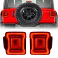 thumbnail image 1 of AMERICAN MODIFIED Lentille Rouge V2 Feux Arrière de Tunnel pour 2018-2023 Jeep Wrangler JL, 1 of 8