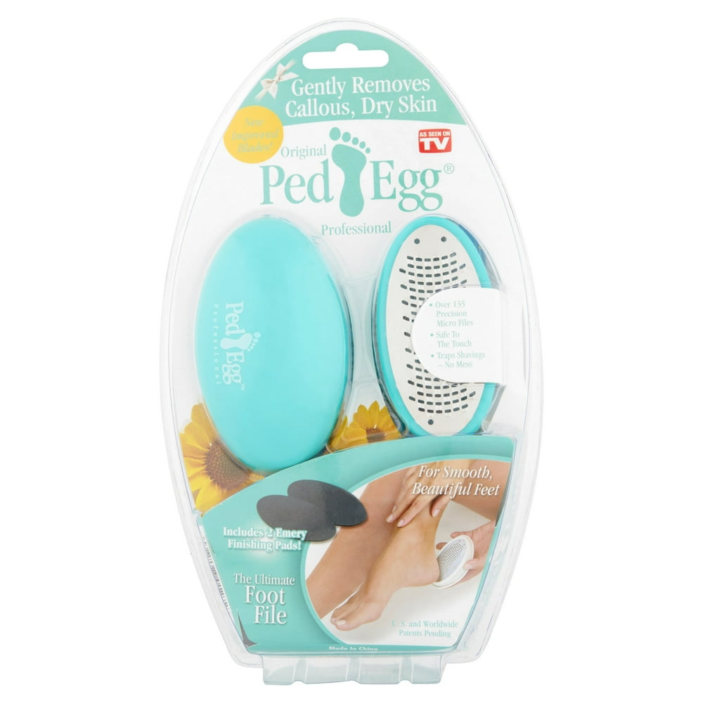 As Seen On TV Original Ped Egg Professional The Ultimate Foot File with