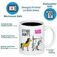 thumbnail image 3 of Other Aunts Me Unicorn Coffee Mug - 11oz Cup for Auntie, Sister, Favorite Aunticorn from Niece, Nephew - Birthday, Christmas, Appreciation Mug, 3 of 7