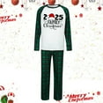 thumbnail image 2 of SUYIDA Christmas Family Matching Pajamas Sets Reindeer Graphic Top and Plaid Pants Pjs 2 Piece Long Sleeve Cute Holiday Pajamas for Family for Mens Womens Baby Kids, 2 of 4