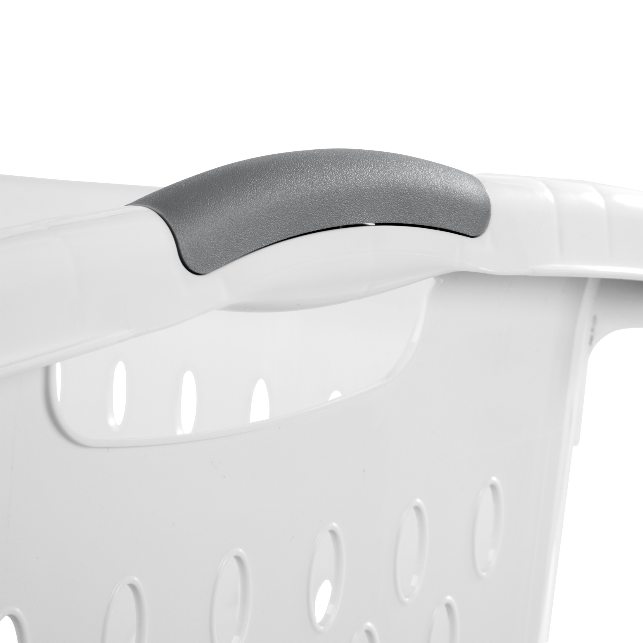 Sterilite 2.7 Bushel Extra-Large Laundry Basket, White photo 7