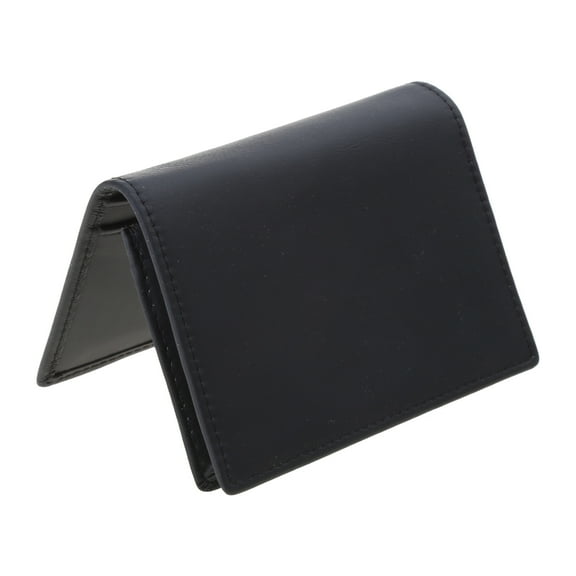 YIEMEEN Men Black Expandable Credit Card ID Business Cards Holder Wallet for Cas