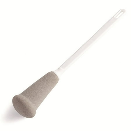 

Long Handle Sponge Cup Brush Beers Jugs 360 Degree Cleaner For Removable Glass Cleaning White Opp