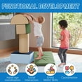 thumbnail image 4 of Ressources pour la Petite Enfance ELR-12683F-ET Softzone Escalade & Crawl Jeu Set&44; Terre, 4 of 11