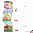 thumbnail image 5 of The Best Card Company 20 Assorted Easter Notes Boxed Set 4 x 5.12 Inch with Envelopes (10 Designs, 2 Each) Hatching Rabbits AM8993EAG-B2x10, 5 of 6