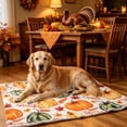 thumbnail image 5 of huayou Fall Pumpkin Print Fluffy Pet Blanket, Soft Warm Plush Fabric, Decoration, for Cat Dog All Season Rest Cover, 39.37x27.56 inch, 5 of 6