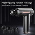 thumbnail image 4 of Deep Tissue Massager with 6 Massage Heads Handheld Muscle Massager with 5 Speeds and LED Display Touchscreen for Home Office Gym, 4 of 10