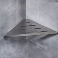 thumbnail image 6 of Triangular Corner Shower Shelf Lavatory Kitchen Storage Rack Wall Mounted Storage Holder Shower -, 6 of 15