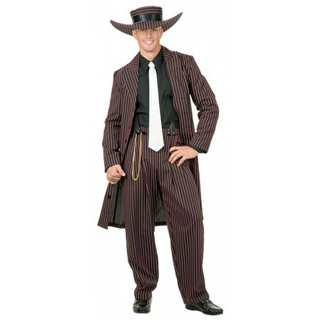 Zoot Suit Pattern - Zoot Suit Adult Costume Pink - Medium