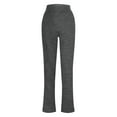 thumbnail image 6 of JJHGVB Stretchy Pants for Women High Waisted Leggings for Women's Leggings with Pockets Comfy Pants for Women Loose Fit Dress Pants for Women Trousers Pants for Women Petite Dark Gray L, 6 of 8