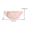 thumbnail image 2 of Bolso de mano para mujer bolso informal de algodón suave bolso diario de viaje de gran capacidad para mujer, 2 of 9