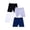 Dark Gray, variant on Girls Shorts Size 10-12 Solid Color 4 Pack Summer Clothes Safety Shorts Under Dress Dance