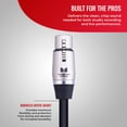thumbnail image 2 of Cable de micrófono Monster Performer 600 9 m XLR macho a hembra, 2 of 8