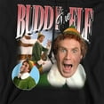 thumbnail image 2 of Elf Buddy Retro Christmas Trio Unisex Adult Pull-Over Hoodie, 2 of 5