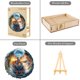 thumbnail image 5 of Puzzle de madera KAAYEE, 270 piezas, tren de vapor 3D para adultos, 5 of 9