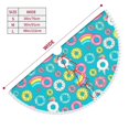 thumbnail image 3 of Rocae Donut for Christmas Tree Skirt with Pom Pom Trim for Holiday Party for Holiday Home Decor Indoor Outdoor-36", 3 of 7