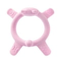 thumbnail image 1 of Pigeon - Rabbit Silicone Teether for Sipping (Pink), 1 of 4