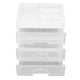 thumbnail image 4 of Caja organizadora de maquillaje ANGGREK 3 pisos material PP transparente, 4 of 8