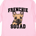 thumbnail image 4 of Inktastic Cute French Bulldog Frenchie Squad Boys or Girls Long Sleeve Toddler T-Shirt, 4 of 5