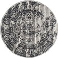 thumbnail image 1 of Hawthorne Collection Silver Area Rug - Round 6', 1 of 1