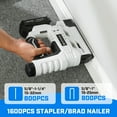 thumbnail image 5 of Bielmeier 20V 2-in-1 Cordless Stapler Brad Nailer Kit Battery Charger 1600/2000 Nails Staples, 5 of 12