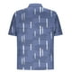 thumbnail image 4 of Blusa y camisa de manga corta con cuello vuelto para hombre, blusa informal holgada con botones y cuello vuelto, blusa de poliéster para hombre, 4 of 5
