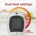 thumbnail image 4 of CK+DECKER Portale Space Heater, 1500W Small Space Heater with Overheat Protection for Indoor Use, 4 of 8