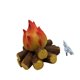 thumbnail image 4 of Lámpara de chimenea LED con simulación de llama de leña, efecto vintage A, 4 of 9