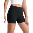 thumbnail image 1 of Shorts CRZ YOGA Butterluxe para Niñas Cintura Alta Negro XL, 1 of 6