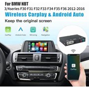 Wireless Carplay Android Auto interface adapter for BMW F30 F31 F32 F33 F34 F35 F36 NBT 2013-2016