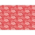 thumbnail image 1 of Ahgly Company Tapis d'Intérieur Rectangulaires Transitionnels Rouges Lavables à la Machine, 2 Pieds x 5 Pieds, 1 of 7