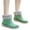 Green, variant on Women's Winter Snow Rain Boots Waterproof Slip on Water Rainboots Warm Comfy Garden Shoes