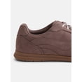 thumbnail image 4 of No Boundaries Women's Faux Suede Double Lace Sneakers, 4 of 5