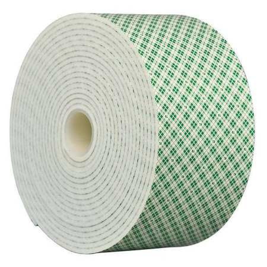 3M 4008 3M 4008 Double Coated Foam Tape 2" x 5yd, White, 1/8" thick