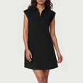 thumbnail image 1 of WILLBEST Vestido Casual Elegante Sin Mangas Con Cuello En V Y Color Liso Para Mujer, Estilo Moderno De Primavera Para Fiestas Y Eventos., 1 of 3