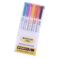 thumbnail image 3 of YAOMOBB Fluorescent Marker 5Pcs Smooth Writing Fluorescent Stationery Set Non slip Handle for Precision, 3 of 5