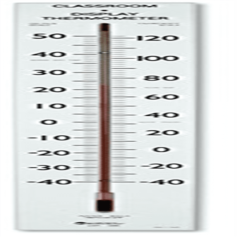 Learning Resources Giant Classroom Thermometer 30"H 