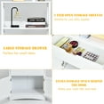 thumbnail image 5 of Topbuy Storage Cabinet Organizer with Drawer & Shelves, 5 of 9