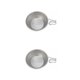 thumbnail image 3 of Eigraketly Coolcamp Outdoor Bowl 300ml Vajilla para acampar con asa Hogar Boca ancha Cocinar Utensilios de cocina resistentes al calor Plata Type1 NO1 Eigraketly CBP227037, 3 of 5