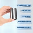 thumbnail image 6 of 2 Pcs LM25UU 25mm IDx40mm ODx59mm Length Linear Ball Bearings Silver Tone, 6 of 6