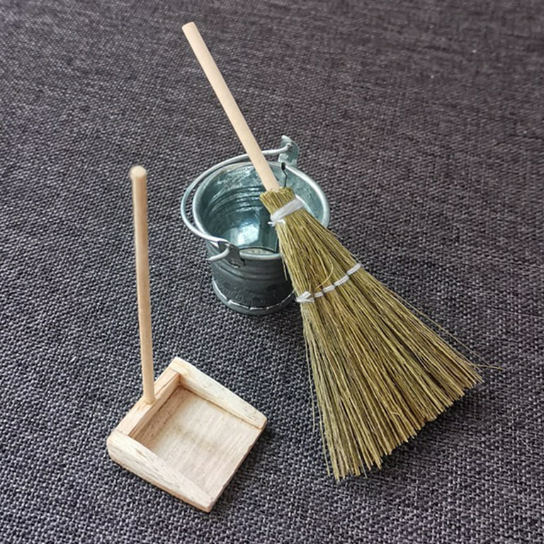 Children's Small Broom Mini Dustpan Set Simulation Cleaning Tools