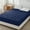 Blue, variant on YHAICO Mattress Encasements Twin Mattress Cover Twin Xl Double Layer Mattress Topper Top Fitted Mattress Cover Pocket Mattress Pad Protector Soft Noiseless Mattress Pad