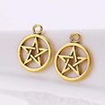 thumbnail image 2 of 30 Pcs Pendentif Breloque Porte-Bonheur Hexagonal Étoile Pentacle Mixte Fabrication de Bijoux, 2 of 7