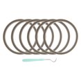 thumbnail image 1 of Accessoires de Presse-Agrumes 6 Pcs Joints de Rechange Pièces de Pichet Machine Plastique, 1 of 6