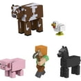 thumbnail image 6 of Minecraft Farm Life Adventure Pack Figures, Accessories And Papercraft Blocks, 6 of 6