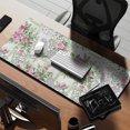 thumbnail image 2 of Long Mouse Pads for Desk,Pioneer Flower Floral Print Pattern Desk Mats on Top Of Desks, Desk Mouse Pad Extra Large with 3mm Non-Slip Base and Stitched Edge for Gaming,Office,Work,Home 35.4"x15.7", 2 of 6